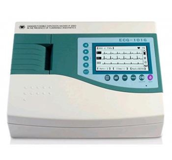 ЭЛЕКТРОКАРДИОГРАФ BIOCARE ECG-101G (КИТАЙ)
