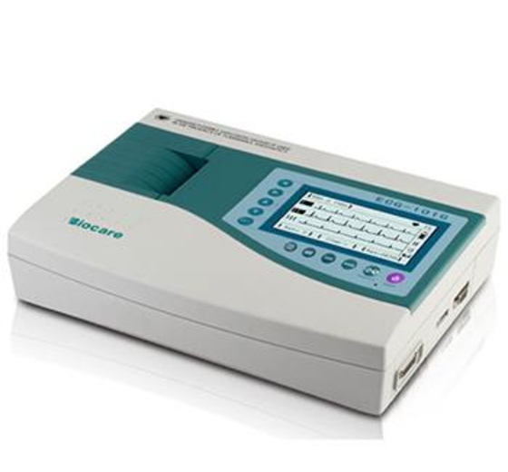 ЭЛЕКТРОКАРДИОГРАФ BIOCARE ECG-101G (ВЕТЕРИНАРНАЯ КОМПЛЕКТАЦИЯ) (КИТАЙ)